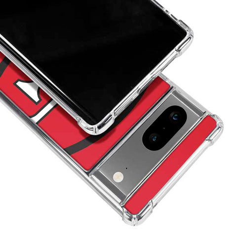 NFL San Francisco 49ers Retro Logo Google Pixel 7a Clear Case